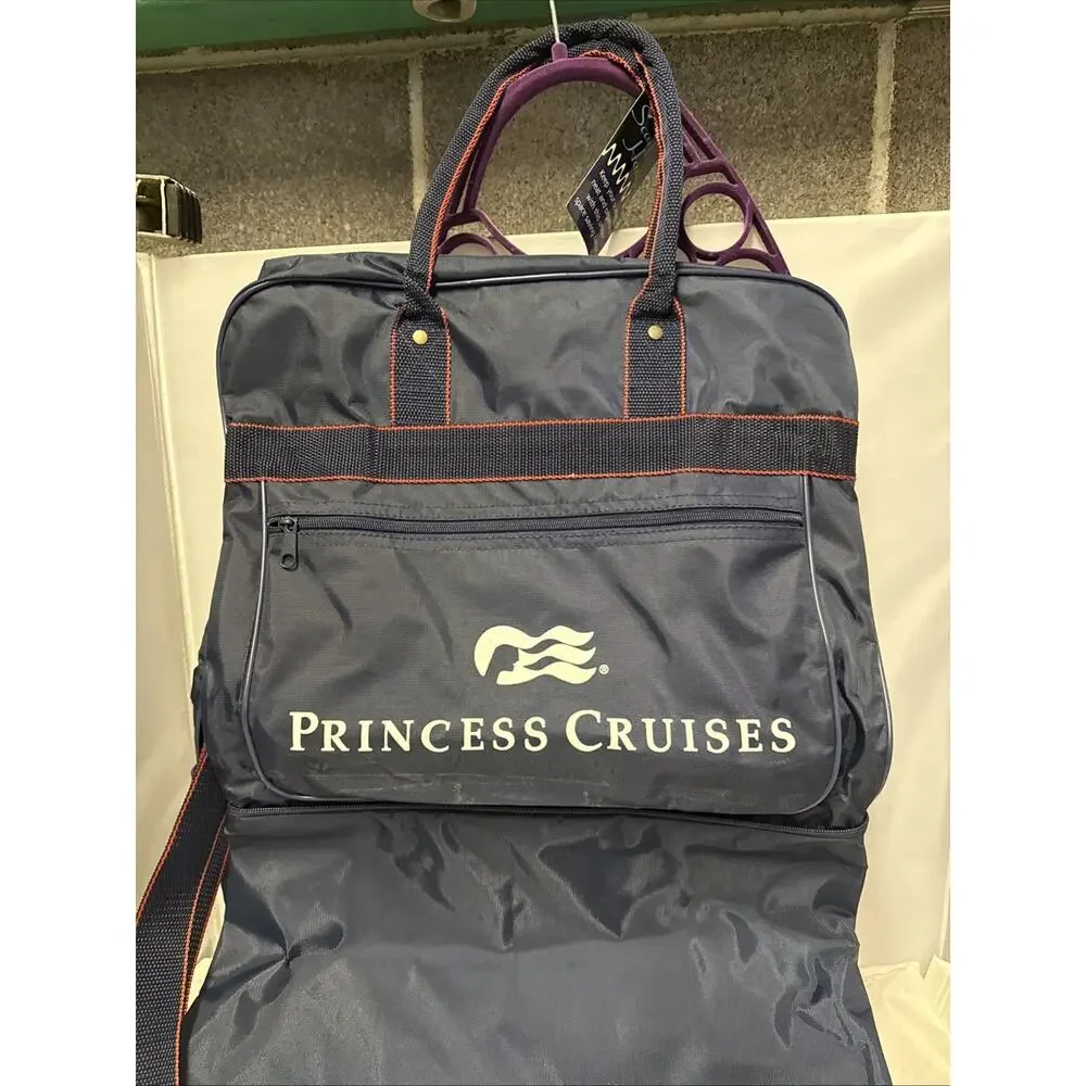 VTG Princess Cruise Roll Carry On Collapsible Expandable Suitcase Luggage NEW!
